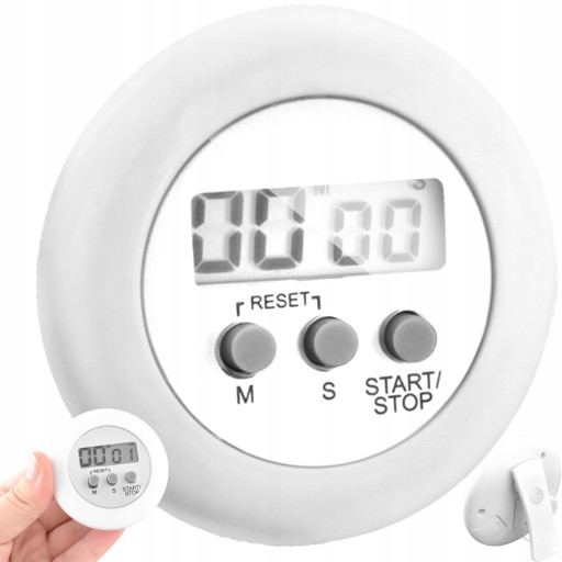 Kuchynský časovač LCD časovač Elektronický časovač s magnetom