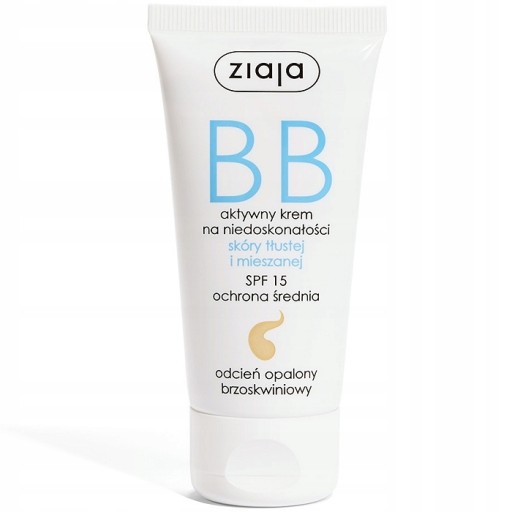ZIAJA BB krém, opálená, mastná/zmiešaná pleť 50