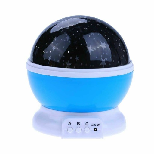 PROJEKTOR MOON SKY STAR OTOČNÝ PROJEKTOR NOČNEJ LAMPY PRE DIEŤA