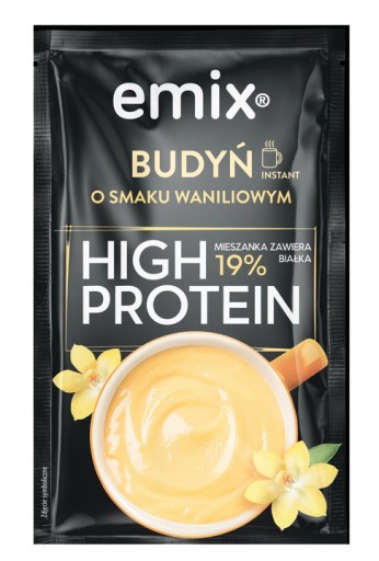 Emix Proteínový puding s vanilkovou príchuťou 46 g