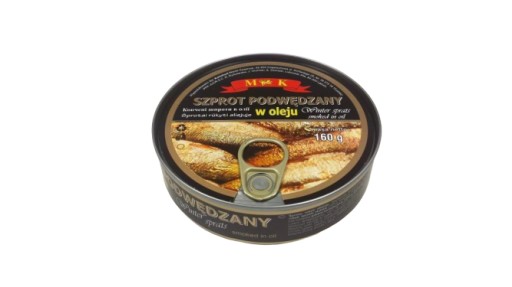 MK šprota údená v zimnom oleji 160g
