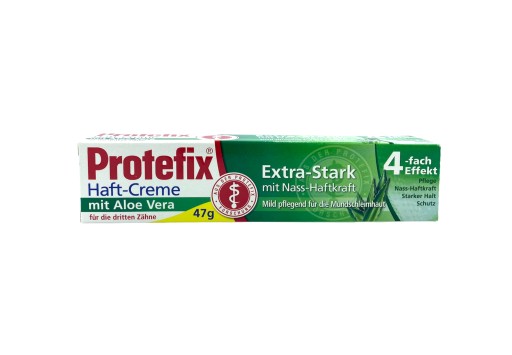 PROTEFIX Aloe Vera fixačný krém na zubné protézy