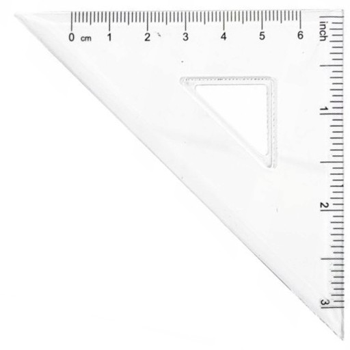 Colorino Sada geometrických kompasov a pravítka, 8 ks.