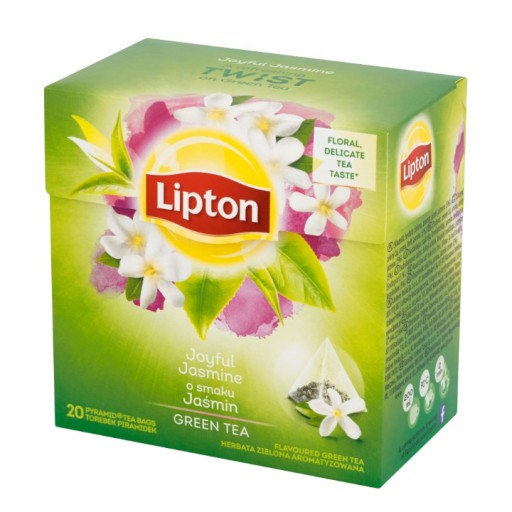 Lipton Jasmínový zelený čaj 20 pyramíd