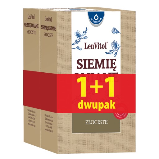 OLEOFARM Zlaté ľanové dvojbalenie 250g+250g