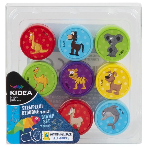 KIDEA DEKORATÍVNE ZNÁMKY B 9 KS 71234