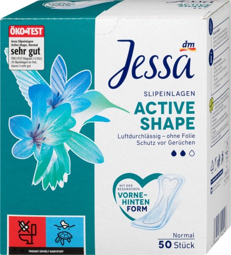 Jessa Active Shape hygienické vložky 50 ks