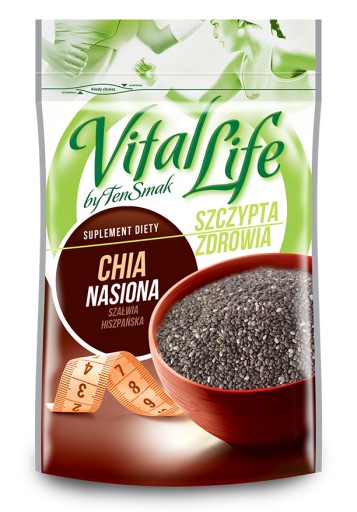 VitalLife CHIA semienka ŠPANIELSKOU ŠALVI 250 g