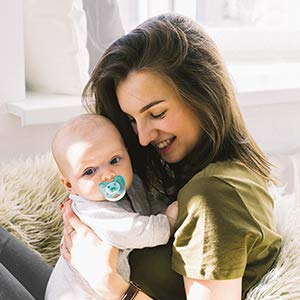 ORTODONTICKÝ SILIKÓNOVÝ DUSÍK 3KS 6-14M