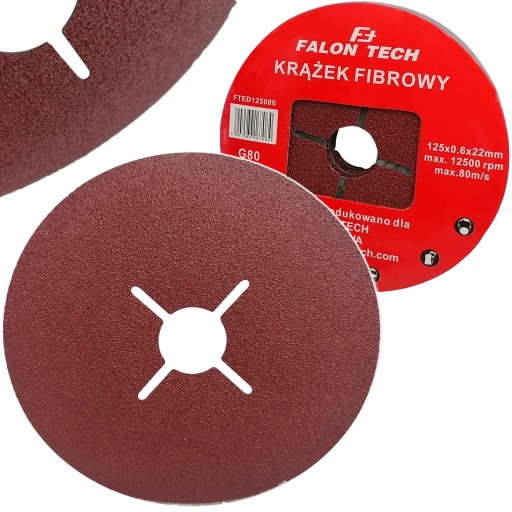 FIBER DISC FIBER DISC FIBRA 125MM P80