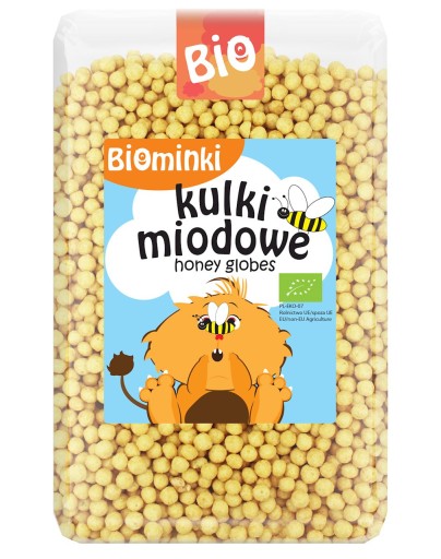 BIOMINKI BIO MEDOVÉ GULIČKY OBJEDNÁVANIE BIO RAŇAJKY 500 g