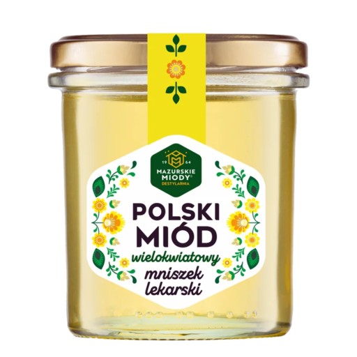 Mazurský med púpavový viackvetý 400g