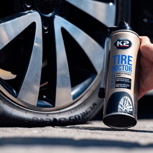Tekutá súprava na opravu pneumatík automobilov