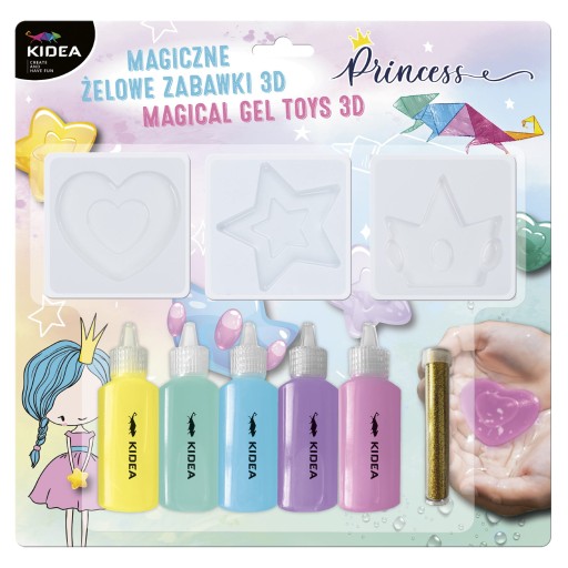 PRINCEZNÉ VYTVÁRAJÚ MAGICKÉ 3D GÉLOVÉ FÓRKY