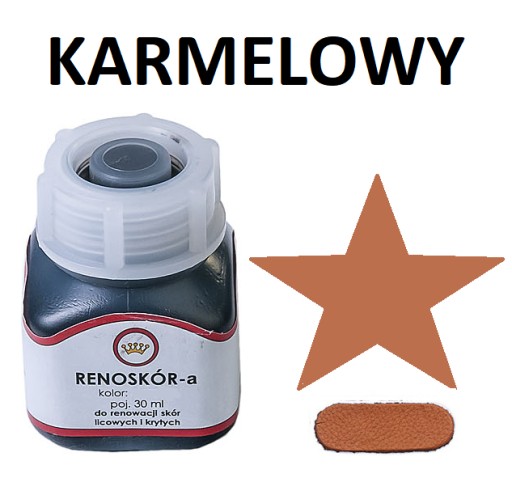 FARBA NA KOŽU RENOLEATHER karamel
