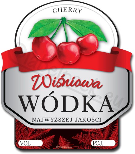 ŠTÍTOK 0,5L - VIŠŇOVÁ VODKA 10x
