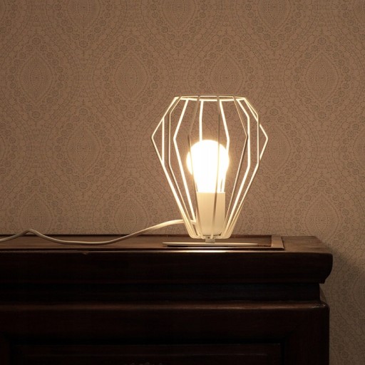 E27 A60 LED 8W vláknová žiarovka, teplá biela, mliečne sklo