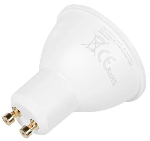 GU10 LED žiarovka 5W 230V neutrálna biela 4000K 360 lm, Flow, 87-407