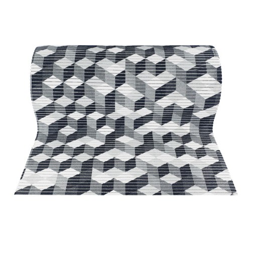 Protišmyková PVC podlahová rohož 50x65 Antracit