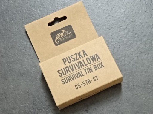 Plechová krabička Helikon Survival
