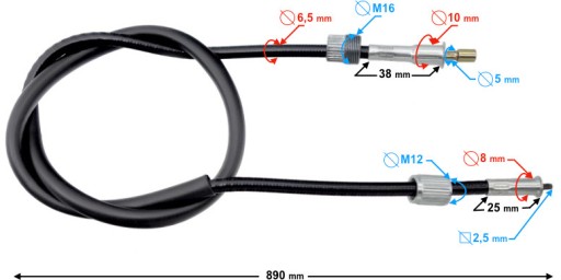 PROTIKÁBEL pre Barton Fighter Router WS50 WS 50