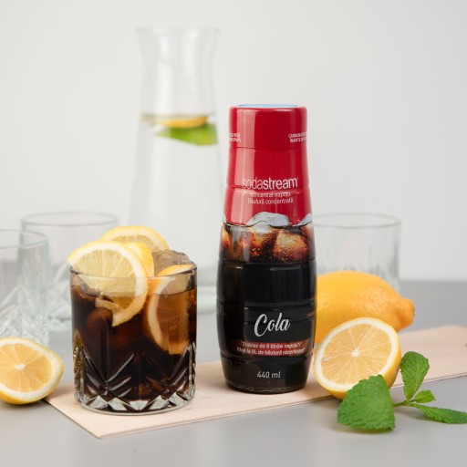 Cola SodaStream sirup 440 ml aromatický koncentrát do vody sýtený nápojom