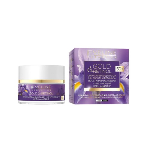 Eveline Krém proti vráskam Gold & retinol 50+