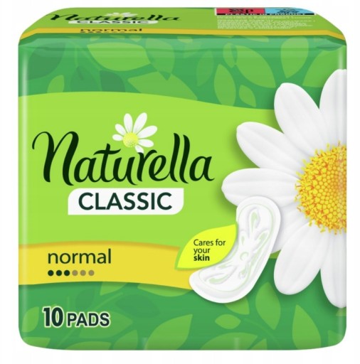 Naturella hygienické vložky bez krídel 10 ks.