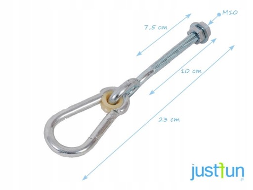 Držiak háku Swing Mount Sling A M10 100mm