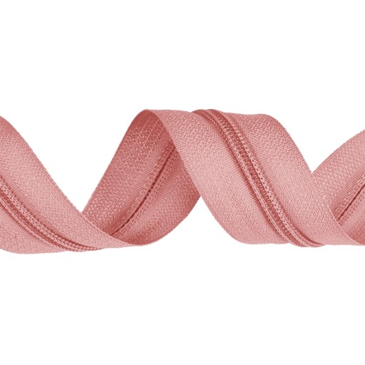 Páska na zips PINK 377 špirála 3 A 25 zipsov +10 metrov Zips na obliečky
