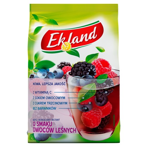 Ekland čajový nápoj lesné ovocie granulovaný instantný čaj 300g