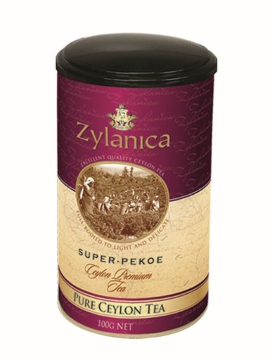 Čierny listový čaj ZYLANICA PEKOE PREMIUM CAN 100 GR