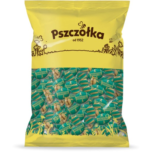 Pszczółka Pepermintové cukríky mätové karamelky 1kg 1000 g