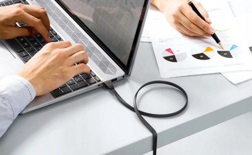 LAN ETHERNET PLOCHÝ LAN KÁBEL SFTP CAT7 3M