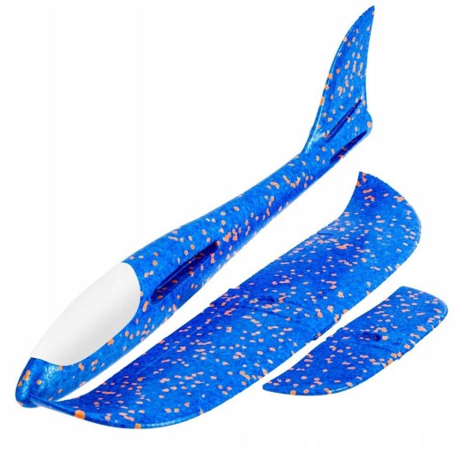STYROPENOVÝ LIETADOVÝ KLUZÁK 47 CM SO SVIETIACI LED