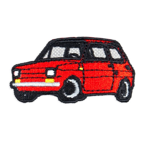 Cestovná nažehľovačka Fiat 126p pre batoľatá