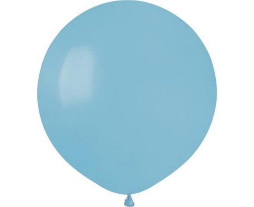 Balón VEĽKÁ MODRÁ GUĽA svetlomodrá JEDNOROČNÁ 45cm
