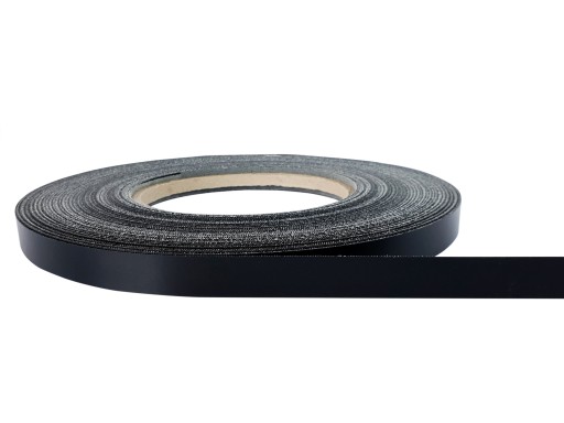 Nábytkové lemovanie, dyha, čierna farba, 21mm páska