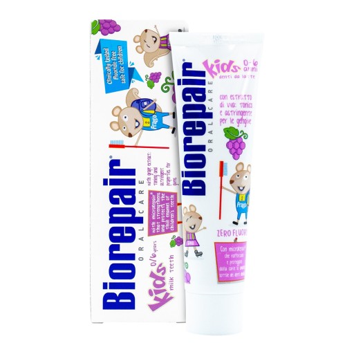 BIOREPAIR Kids 0-6 rokov, zubná pasta pre deti bez fluoridu