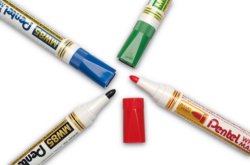 Pentel MW85 modrý fixovateľný za sucha na biele tabule