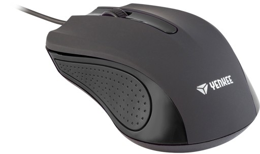 Pevná USB káblová myš Yenkee BLACK