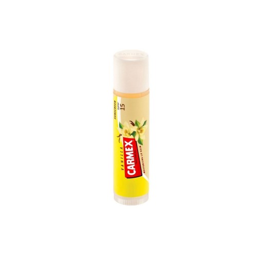 Carmex Wanilia Vanilla ochranný balzam na pery tyčinka na pery SPF15 4,25g