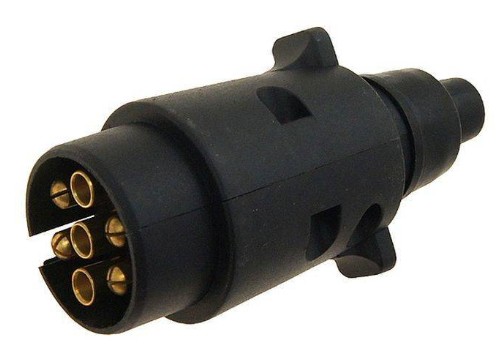 ZÁSTRČKA PRÍVESU 12V PLASTOVÁ 12V 7 pin