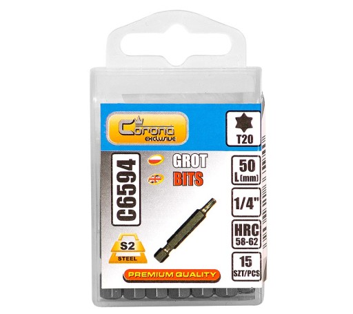 c6599 torx bit T-40 50 mm s2 15 ks richmann