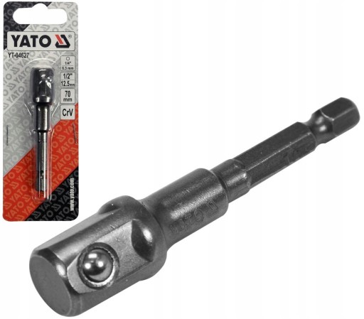 ADAPTÉR PRE ZÁSUVKY 1/2'' 70MM YT-04627 YATO