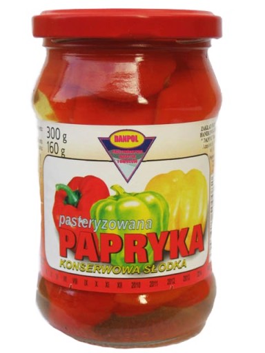 Danpol Paprika v konzerve 320g