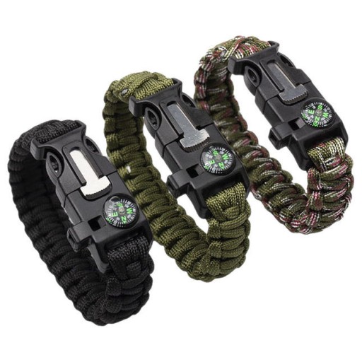 PARACORD 5 V 1 ZÁCHRANNÝ NÁRAMOK PREŽITIA