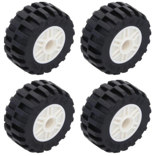 LEGO 55981c05 Koleso 30,4 x 14 92402 biele (40g 4 ks.