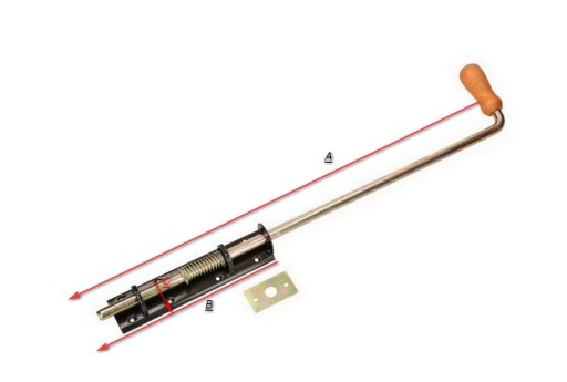 Uzáver s úzkym pružinovým posúvačom 250 mm