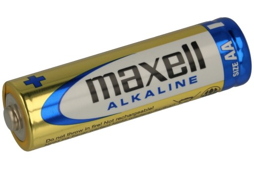 Alkalické batérie MAXELL ALKALINE AA LR6 4ks x2